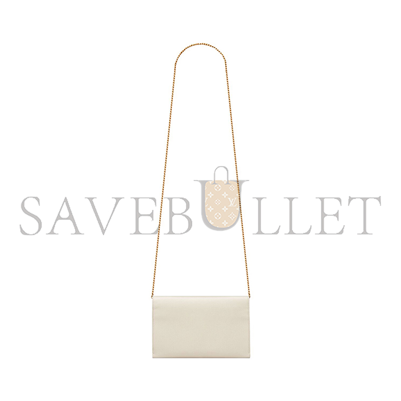 YSL UPTOWN CHAIN WALLET IN GRAIN DE POUDRE EMBOSSED LEATHER 6077881GF0J9207 (19*12*3cm) YSL UPTOWN CHAIN WALLET IN GRAIN DE POUDRE EMBOSSED LEATHER 6077881GF0J9207 (19*12*3cm)