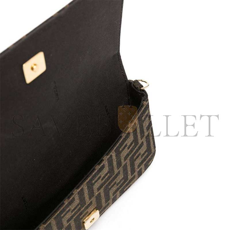 FENDI GRAPHY WALLET ON CHAIN (21*11*4cm) 
