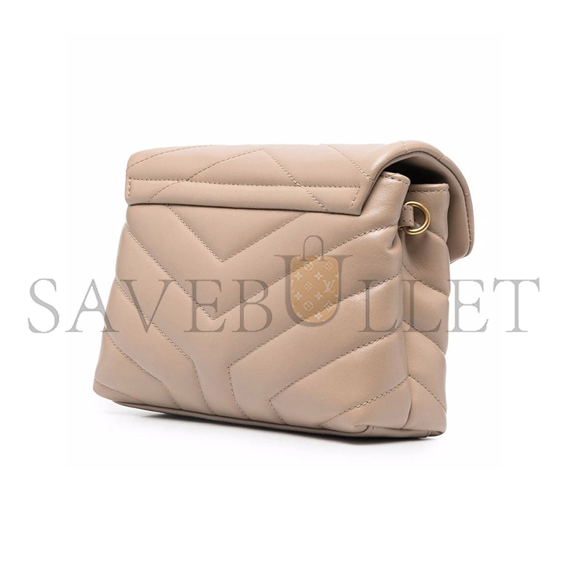 YSL TOY LOULOU LEATHER SHOULDER BAG 678401DV7072721 (20*14*7cm)
