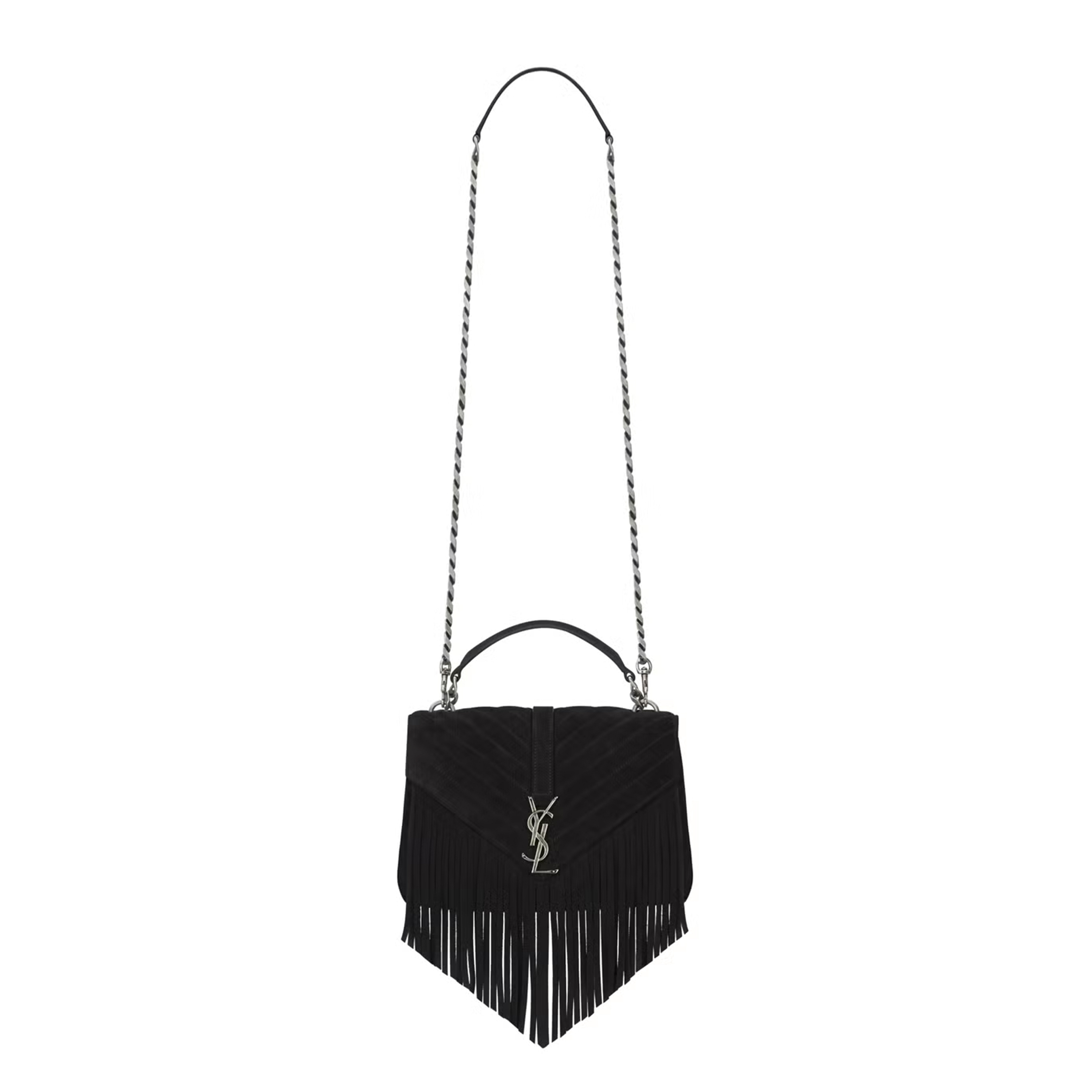 YSL MONOGRAM COLLEGE MEDIUM IN SUEDE 5317050U0I41000 (24*17*6cm)