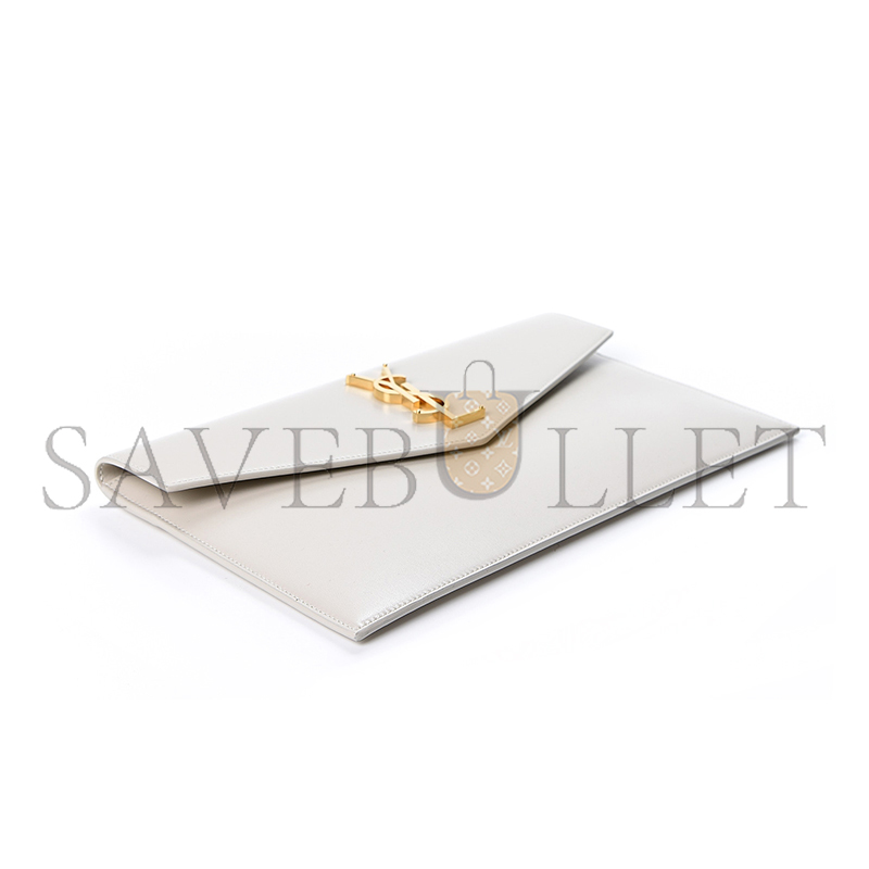 YSL UPTOWN POUCH IN SMOOTH LEATHER 565739562003 (27*16*2cm)