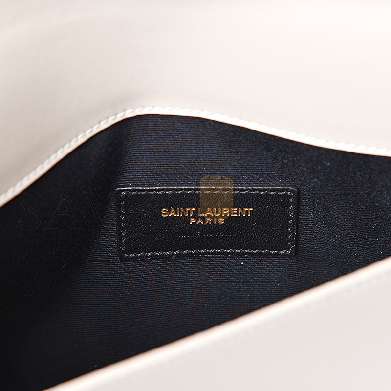 YSL UPTOWN POUCH IN SMOOTH LEATHER 565739562003 (27*16*2cm)