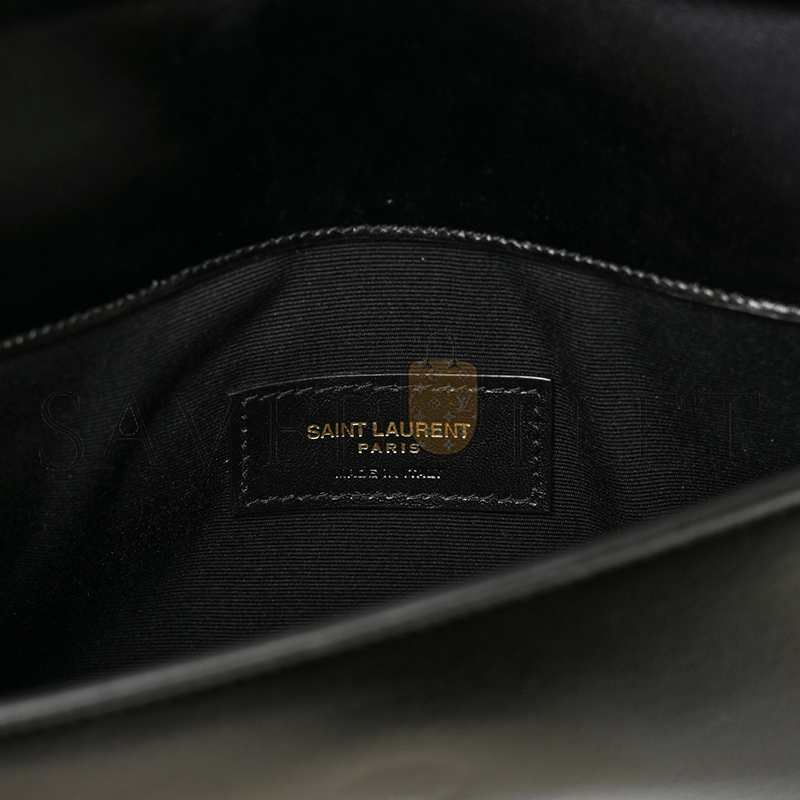 YSL UPTOWN POUCH IN SMOOTH LEATHER 5657391291867 (27*16*2cm)
