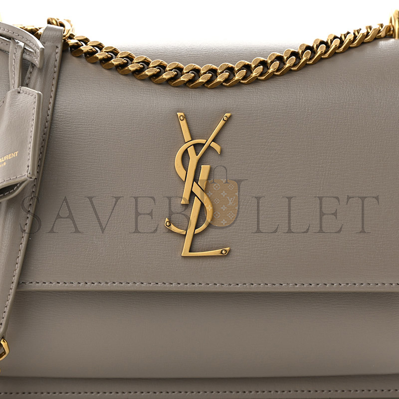 YSL SUNSET MEDIUM IN SMOOTH LEATHER 4429061310089 (22*16*6.5cm)