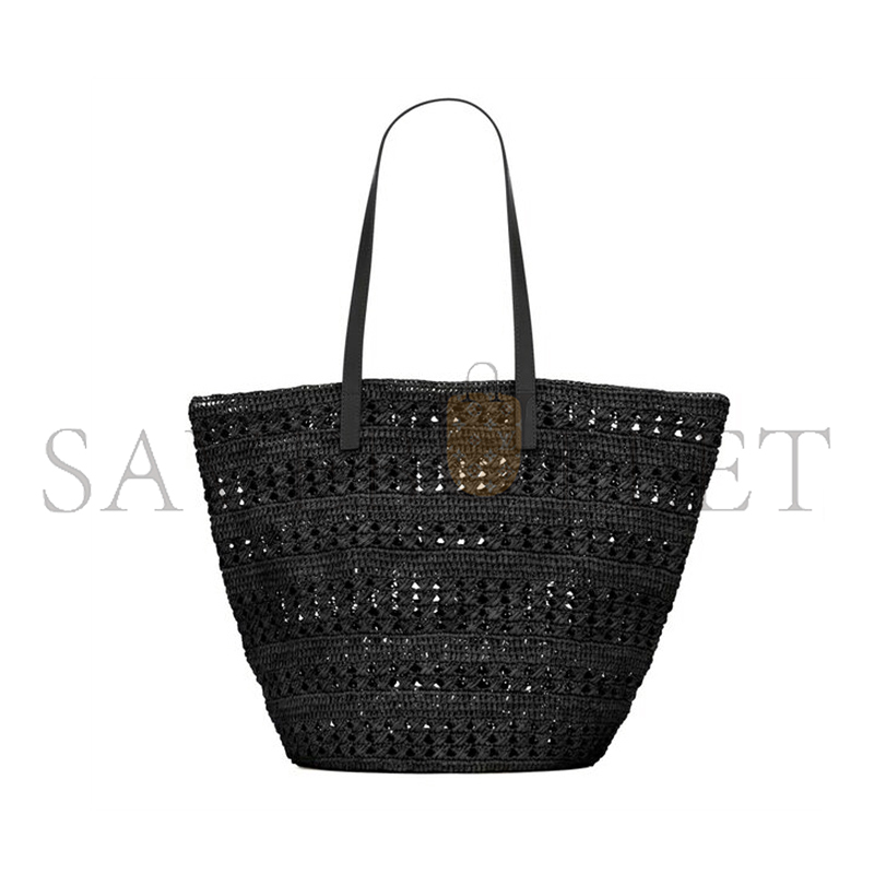 YSL PANIER LARGE BAG IN RAFFIA 761451GAAAC2080 (55*31*28cm)