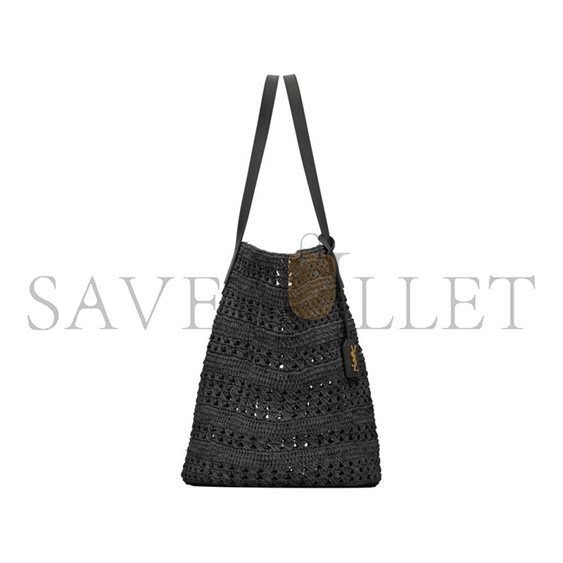YSL PANIER LARGE BAG IN RAFFIA 761451GAAAC2080 (55*31*28cm)