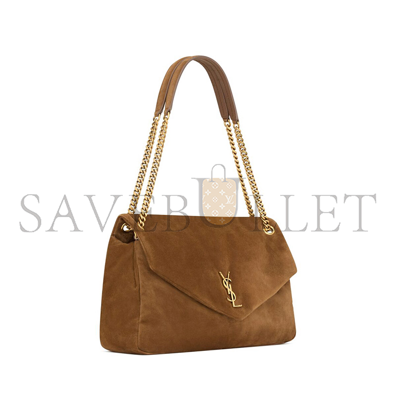 YSL CALYPSO LARGE IN SUEDE 7773991U80W2916 (38*21*10cm)