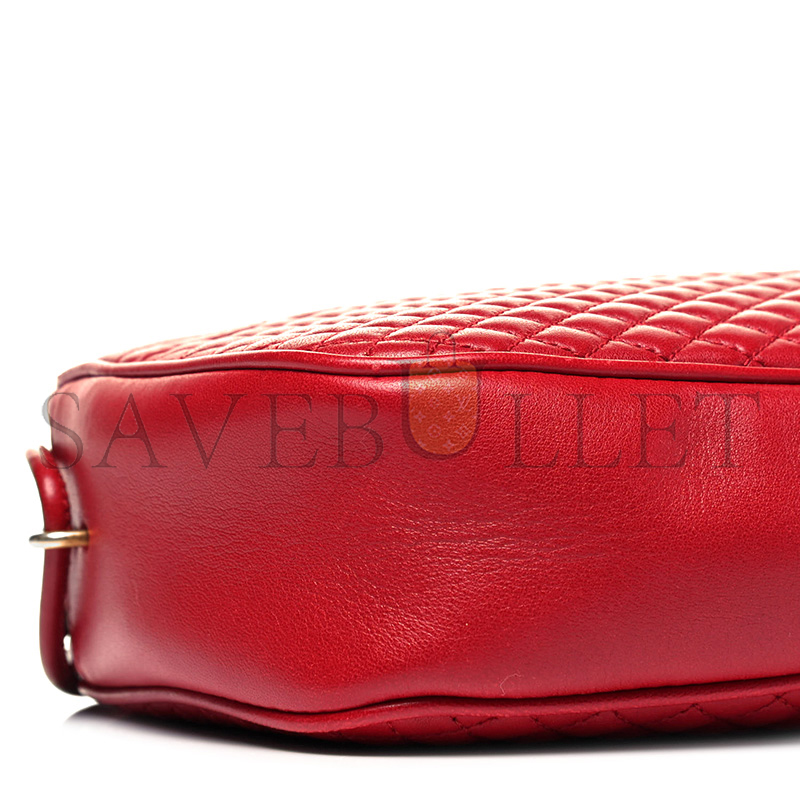 YSL VICTOIRE CAMERA BAG IN QUILTED LAMBSKIN 6489901EL076805 (14*21*6cm)
