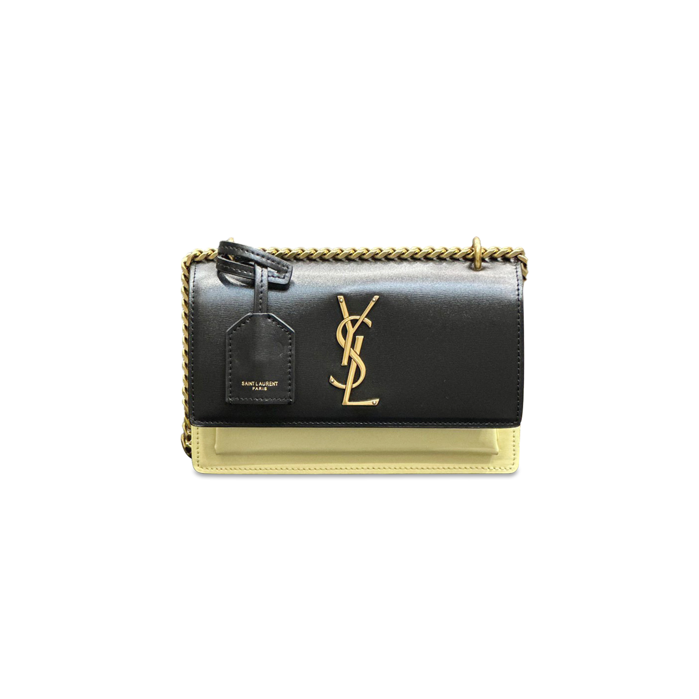 YSL SUNSET CHAIN WALLET IN SMOOTH LEATHER 441972522416 (19*14*5.5cm)