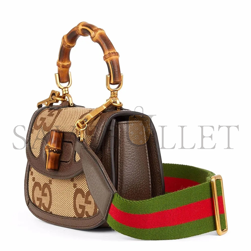 GUCCI BAMBOO 1947 MINI BAG ‎686864 (17*12*7.5cm)