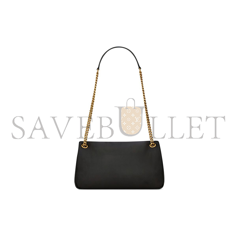 YSL CALYPSO SMALL IN PLUNGED LAMBSKIN 734153AACQO1000 (26*14*7cm)