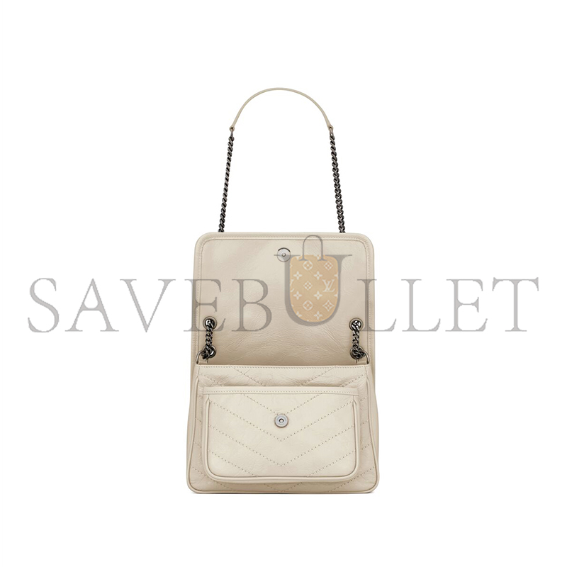 YSL NIKI BABY IN VINTAGE LEATHER 6331600EN049207 (21*16*7.5cm) YSL NIKI BABY IN VINTAGE LEATHER 6331600EN049207 (21*16*7.5cm)
