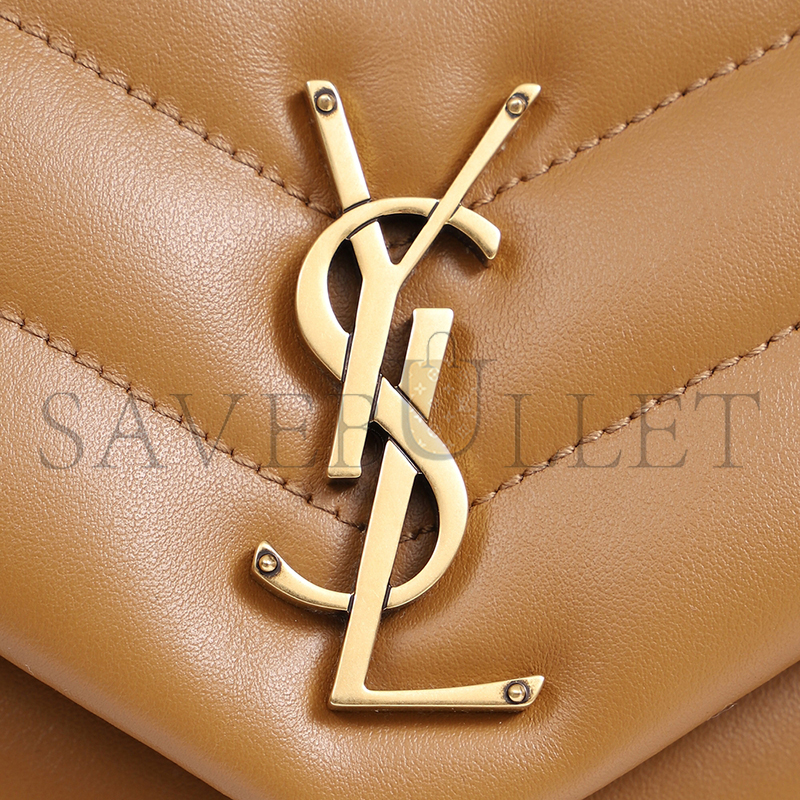 YSL LOULOU SMALL IN QUILTED LEATHER 494699DV7272357 (23*17*9cm)