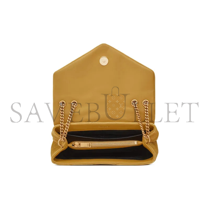 YSL LOULOU SMALL IN QUILTED SUEDE 4946991U8677314 (23*17*9cm)