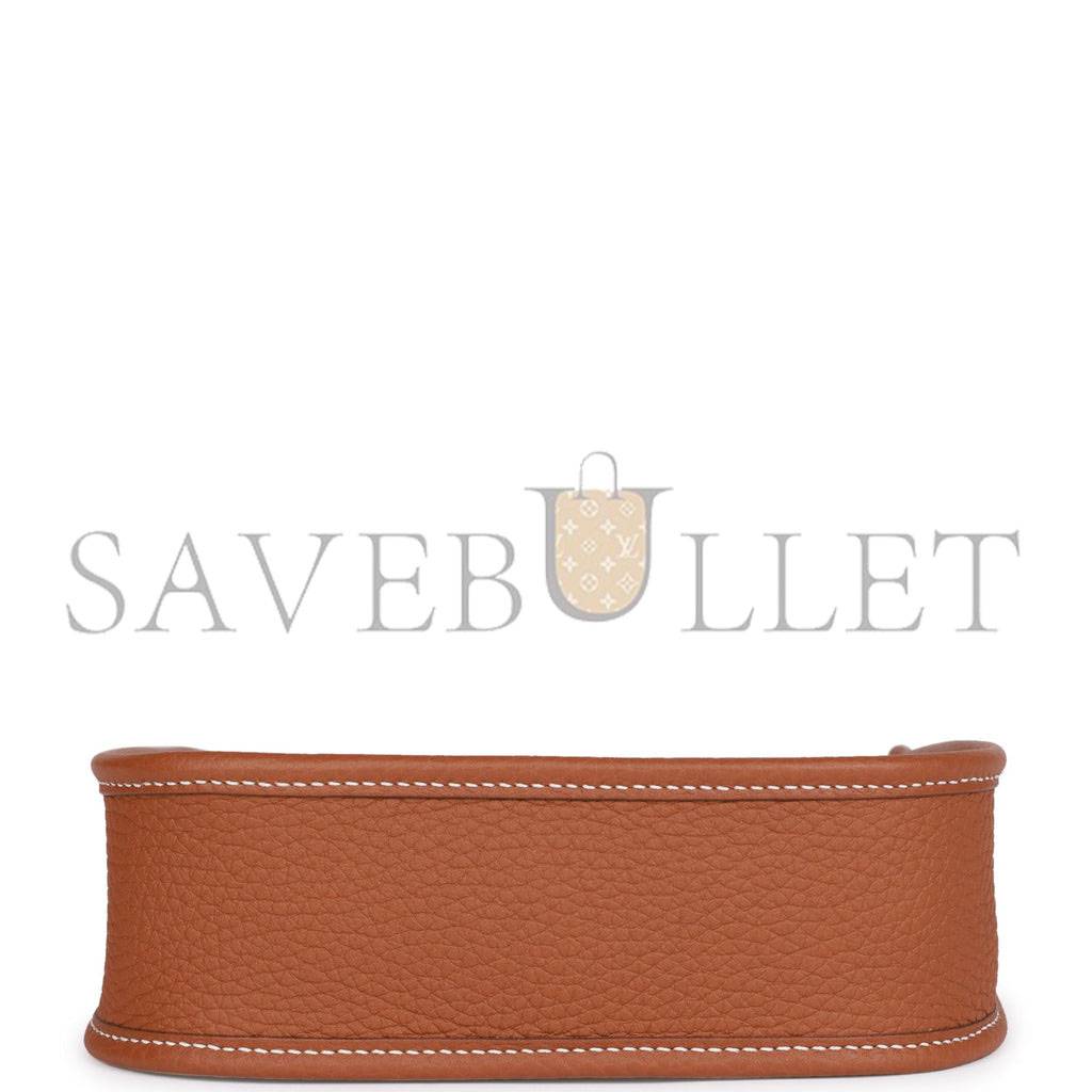 HERMES EVELYNE TPM GOLD CLEMENCE PALLADIUM HARDWARE (17cm) HERMES EVELYNE TPM GOLD CLEMENCE PALLADIUM HARDWARE (17cm)