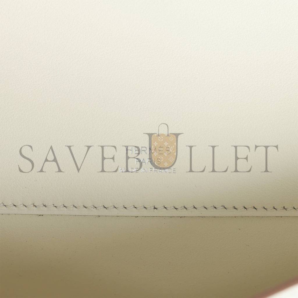 HERMES KELLY CUT MUSHROOM SWIFT PALLADIUM HARDWARE (30*12*3cm) HERMES KELLY CUT MUSHROOM SWIFT PALLADIUM HARDWARE (30*12*3cm)