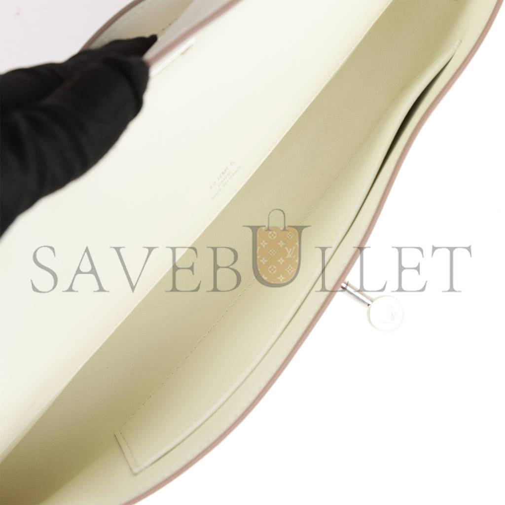 HERMES KELLY CUT MUSHROOM SWIFT PALLADIUM HARDWARE (30*12*3cm) HERMES KELLY CUT MUSHROOM SWIFT PALLADIUM HARDWARE (30*12*3cm)