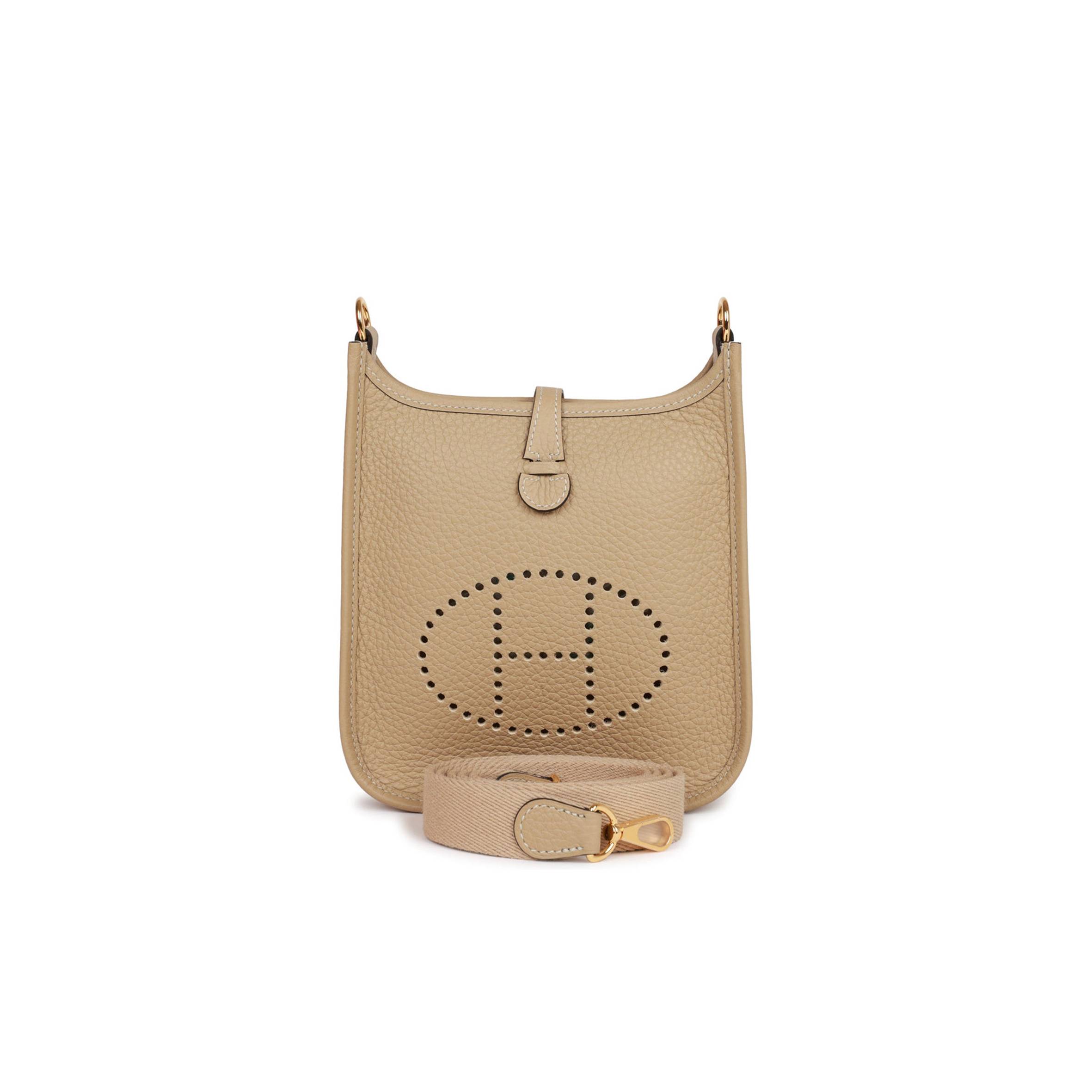 HERMES EVELYNE TPM TRENCH CLEMENCE GOLD HARDWARE (17cm) HERMES EVELYNE TPM TRENCH CLEMENCE GOLD HARDWARE (17cm)