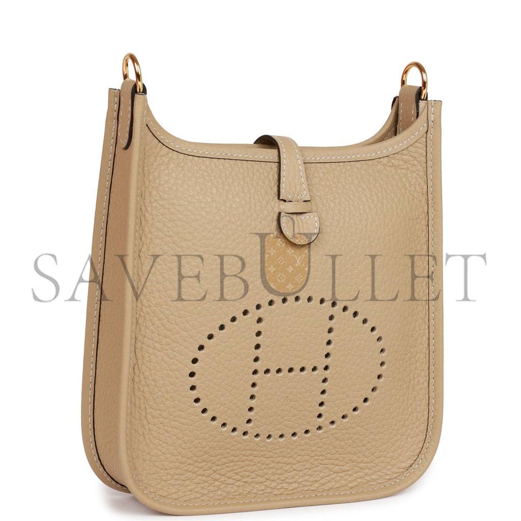 HERMES EVELYNE TPM TRENCH CLEMENCE GOLD HARDWARE (17cm) HERMES EVELYNE TPM TRENCH CLEMENCE GOLD HARDWARE (17cm)