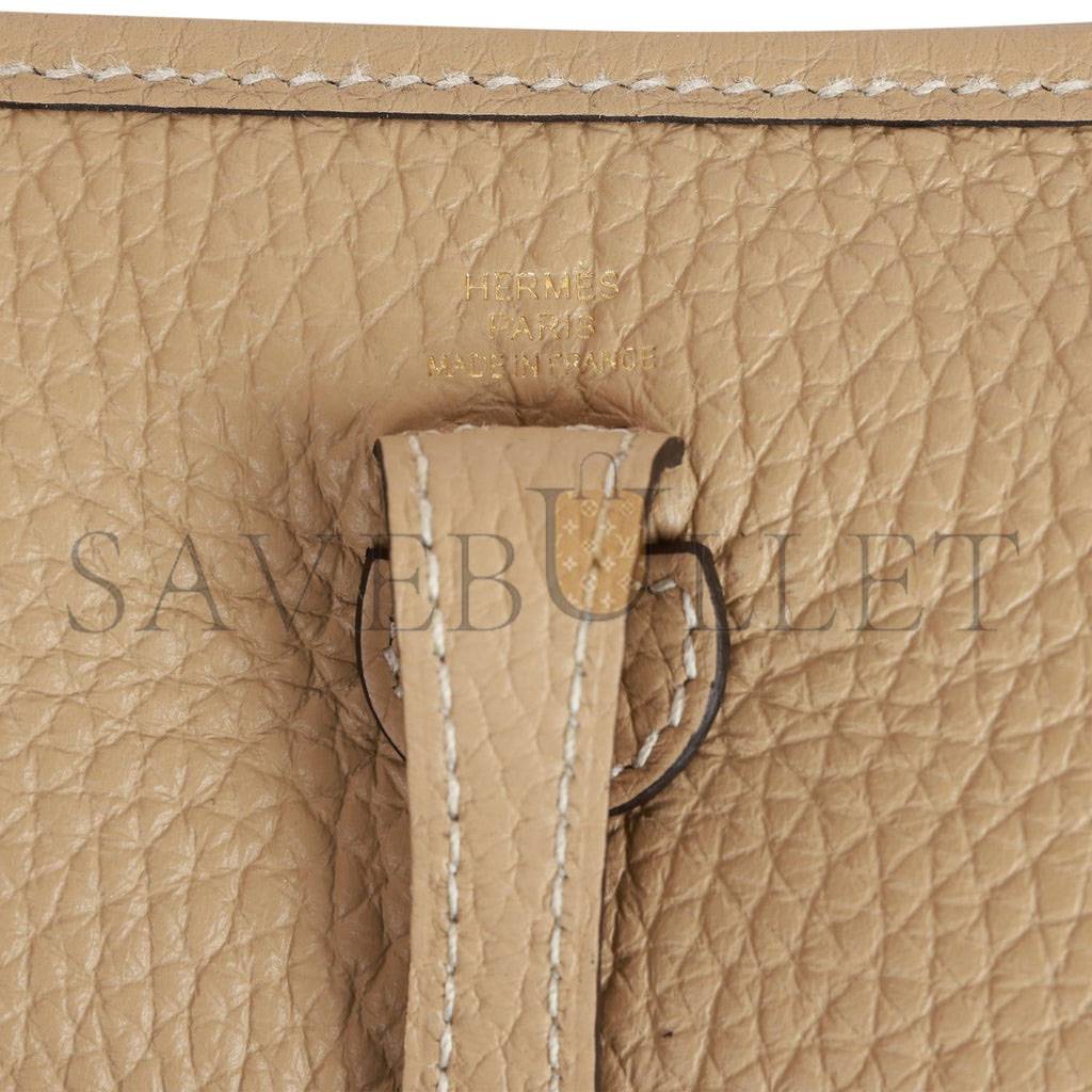 HERMES EVELYNE TPM TRENCH CLEMENCE GOLD HARDWARE (17cm) HERMES EVELYNE TPM TRENCH CLEMENCE GOLD HARDWARE (17cm)