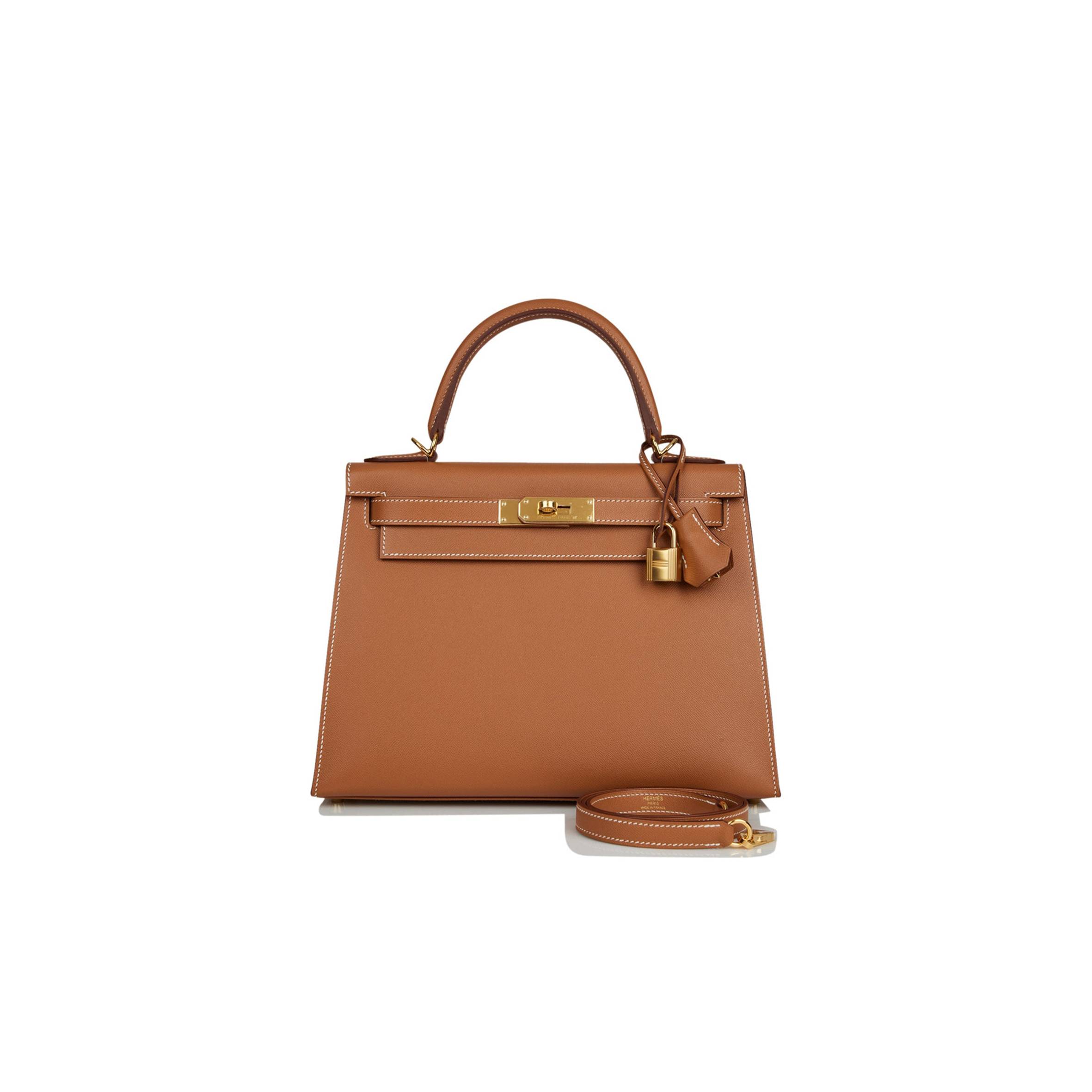 HERMES KELLY SELLIER 28 GOLD MADAME GOLD HARDWARE (28*22*10cm) HERMES KELLY SELLIER 28 GOLD MADAME GOLD HARDWARE (28*22*10cm)