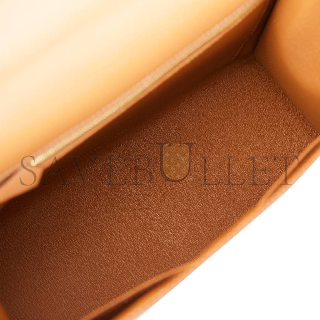 HERMES KELLY SELLIER 28 GOLD MADAME GOLD HARDWARE (28*22*10cm) HERMES KELLY SELLIER 28 GOLD MADAME GOLD HARDWARE (28*22*10cm)