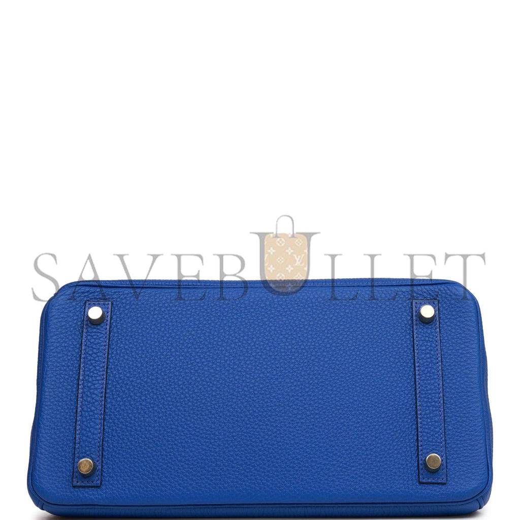 HERMES BIRKIN 30 BLEU ROYAL TOGO GOLD HARDWARE (30cm) HERMES BIRKIN 30 BLEU ROYAL TOGO GOLD HARDWARE (30cm)