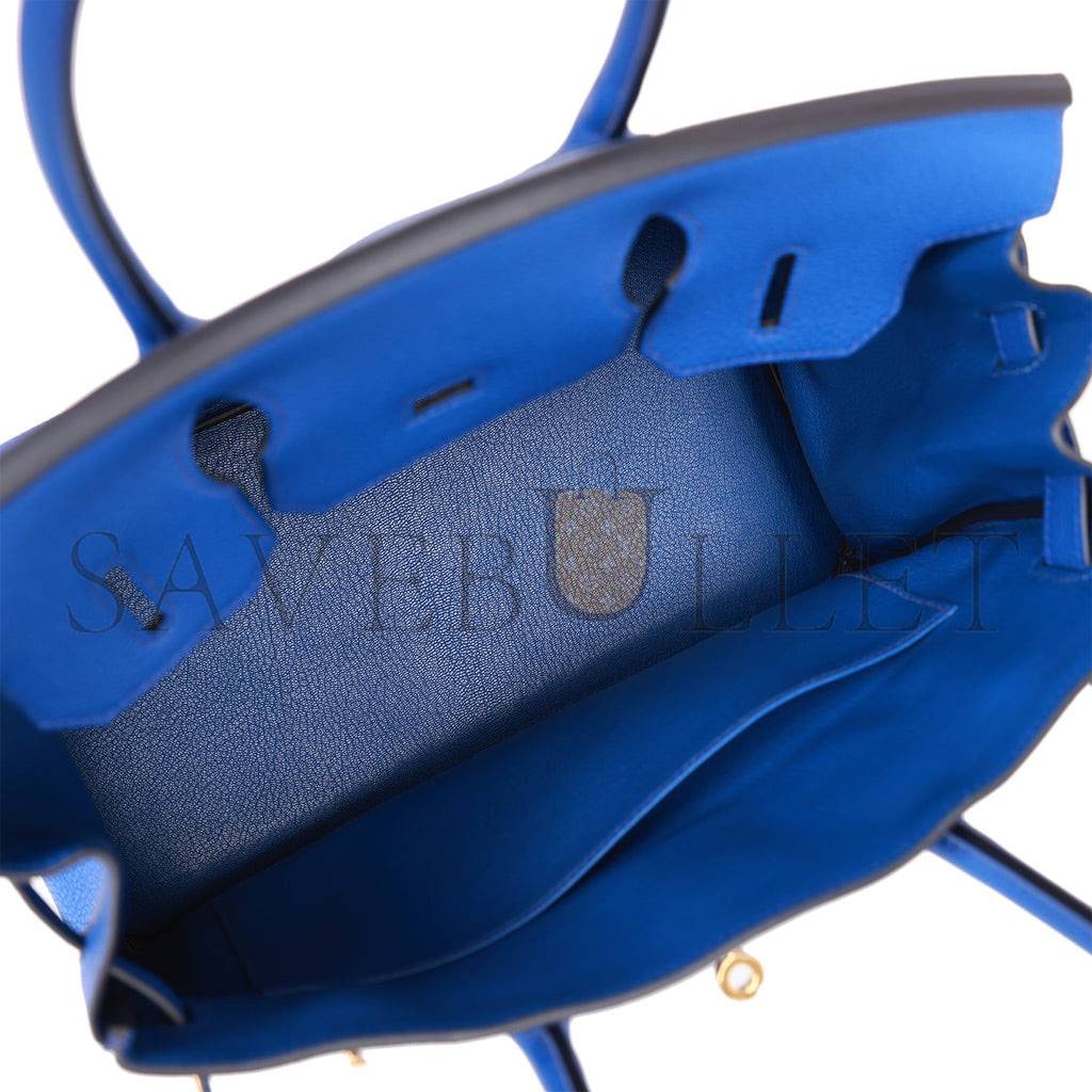 HERMES BIRKIN 30 BLEU ROYAL TOGO GOLD HARDWARE (30cm) HERMES BIRKIN 30 BLEU ROYAL TOGO GOLD HARDWARE (30cm)