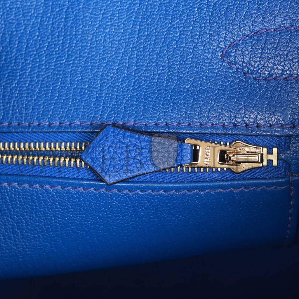 HERMES BIRKIN 30 BLEU ROYAL TOGO GOLD HARDWARE (30cm) HERMES BIRKIN 30 BLEU ROYAL TOGO GOLD HARDWARE (30cm)