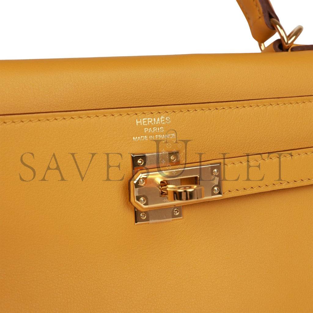 HERMES KELLY RETOURNE 25 IN & OUT NATA SWIFT PALLADIUM HARDWARE HANDMADE(25*17*7cm) HERMES KELLY RETOURNE 25 IN & OUT NATA SWIFT PALLADIUM HARDWARE HANDMADE(25*17*7cm)