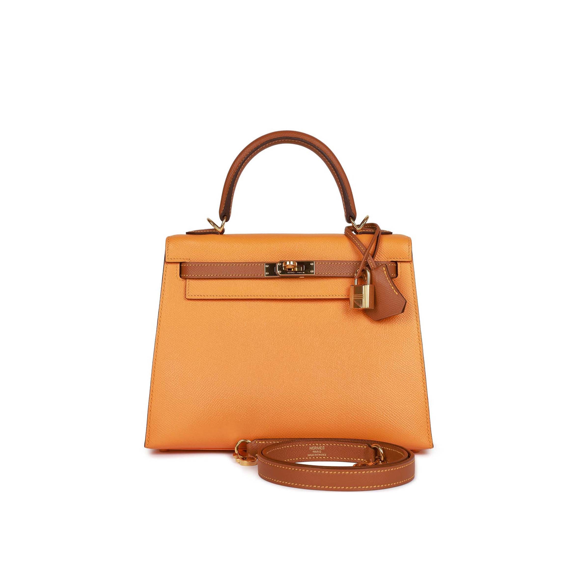 HERMES SPECIAL ORDER (HSS) KELLY SELLIER 25 JAUNE AMBRE AND GOLD EPSOM GOLD HARDWARE HANDMADE (25*17*7cm) HERMES SPECIAL ORDER (HSS) KELLY SELLIER 25 JAUNE AMBRE AND GOLD EPSOM GOLD HARDWARE HANDMADE (25*17*7cm)
