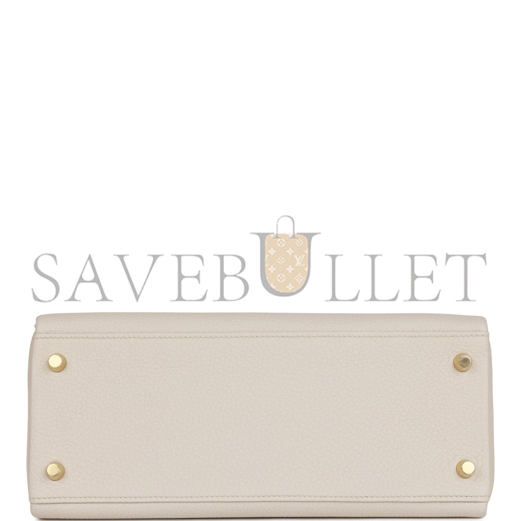 HERMES KELLY RETOURNE 28 BETON TOGO GOLD HARDWARE (28*22*10cm) HERMES KELLY RETOURNE 28 BETON TOGO GOLD HARDWARE (28*22*10cm)