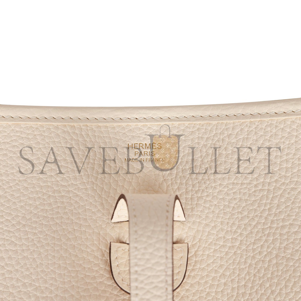 HERMES EVELYNE III PM NATA CLEMENCE GOLD HARDWARE (29*30*7cm) HERMES EVELYNE III PM NATA CLEMENCE GOLD HARDWARE (29*30*7cm)