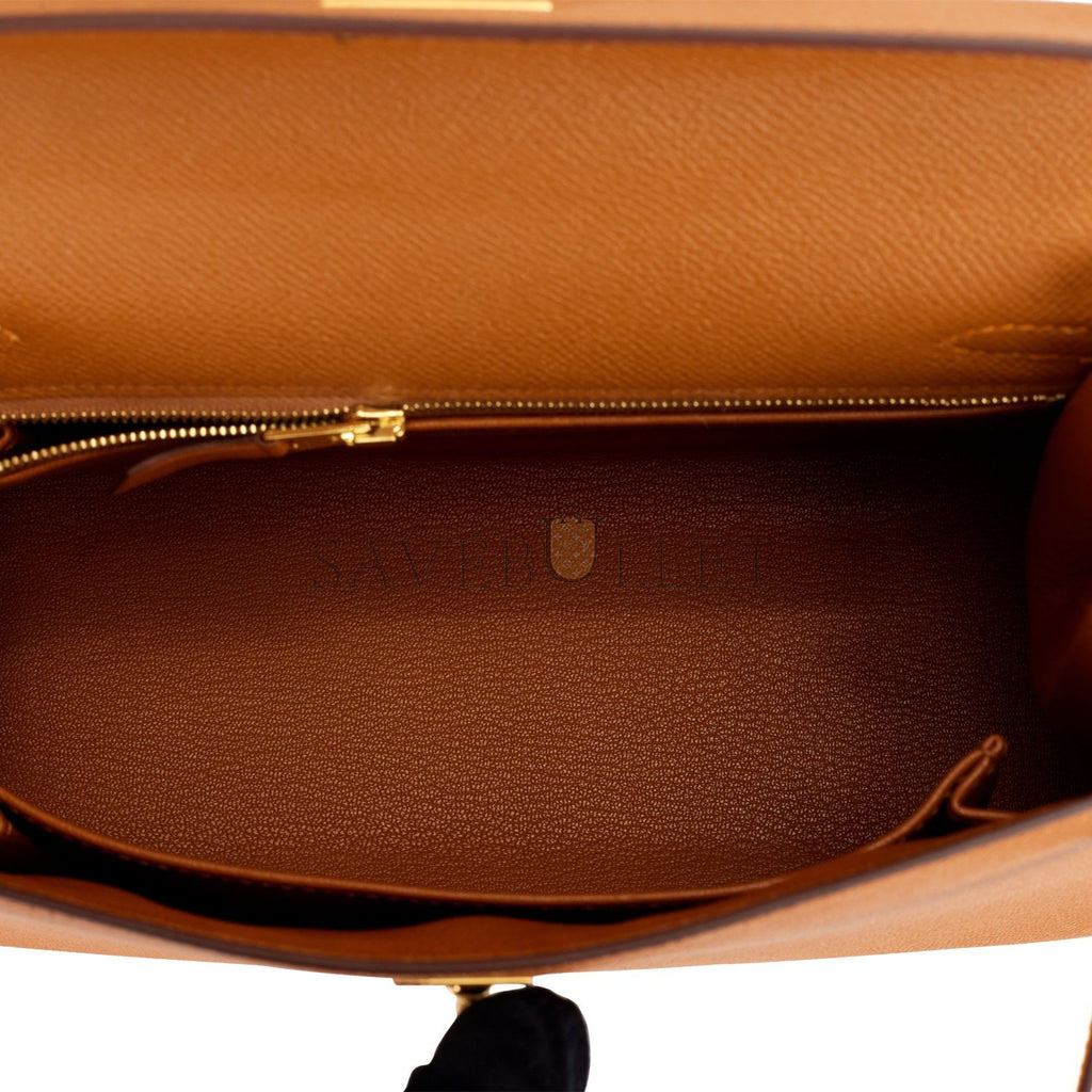 HERMES SPECIAL ORDER (HSS) KELLY SELLIER 25 GOLD AND APRICOT EPSOM GOLD HARDWARE HANDMADE (25*17*7cm) HERMES SPECIAL ORDER (HSS) KELLY SELLIER 25 GOLD AND APRICOT EPSOM GOLD HARDWARE HANDMADE (25*17*7cm)