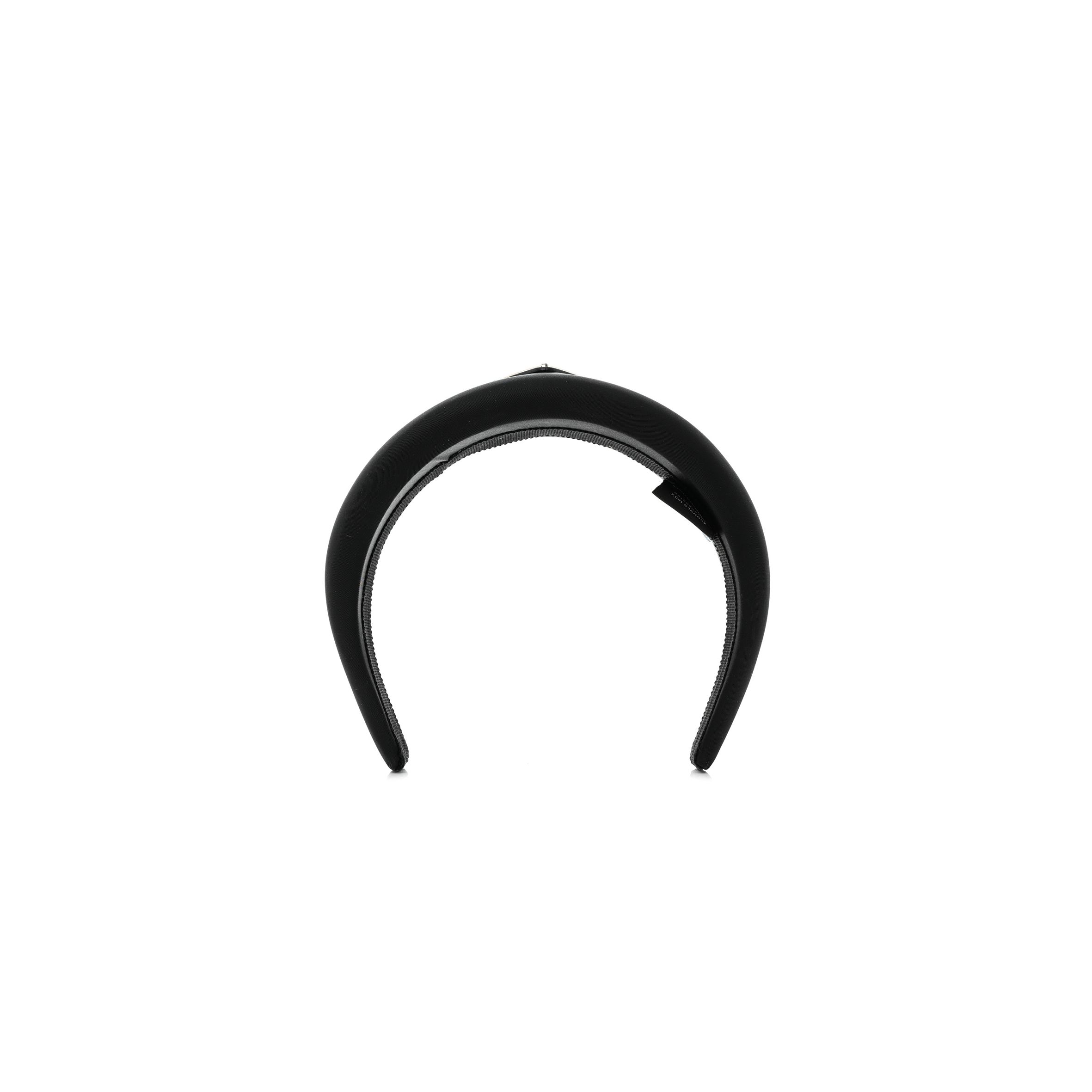 PRADA NYLON RE-NYLON HEADBAND BLACK