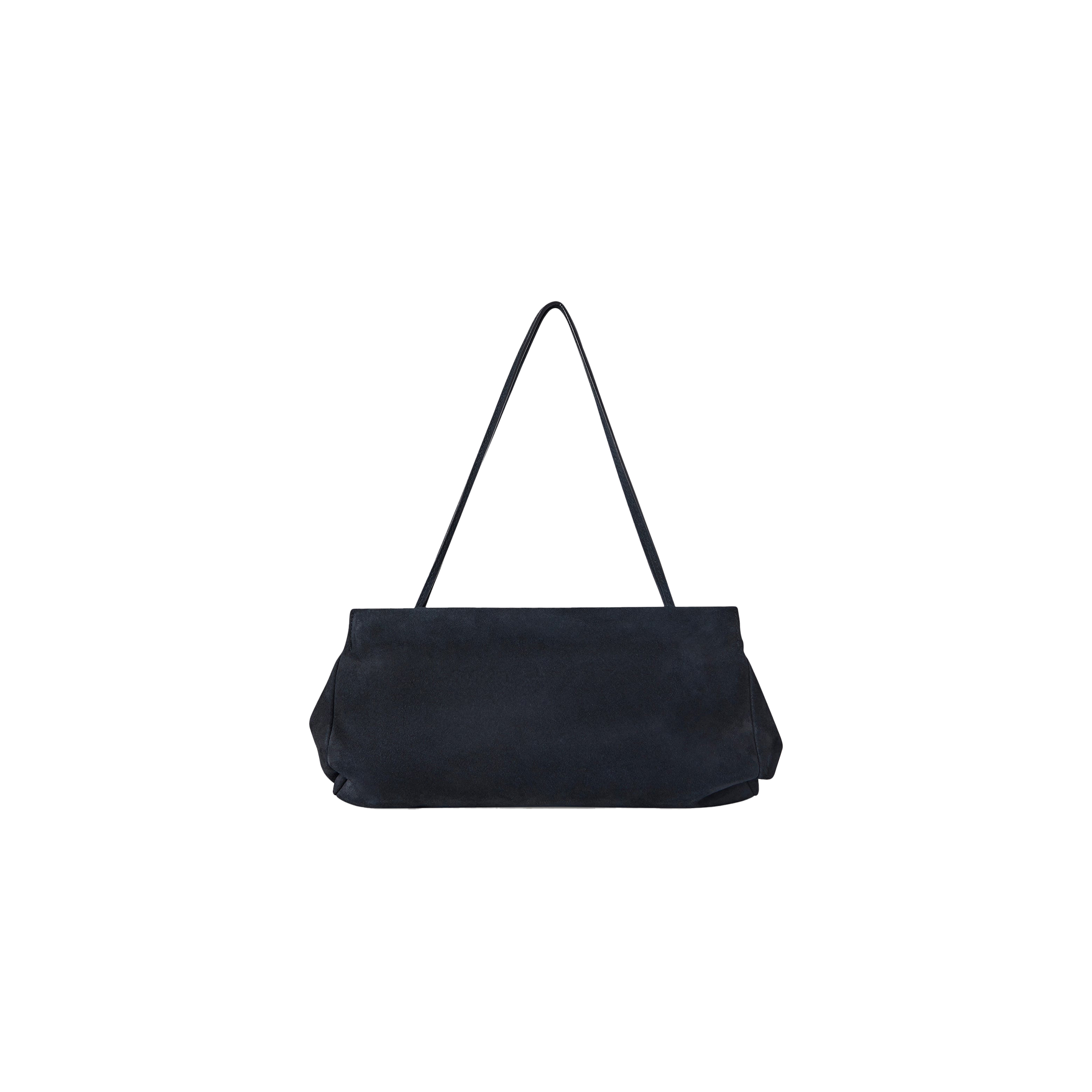 THE ROW ABBY BAG IN SUEDE DARK NAVY W1605L28DNPLD (27*14*4cm)