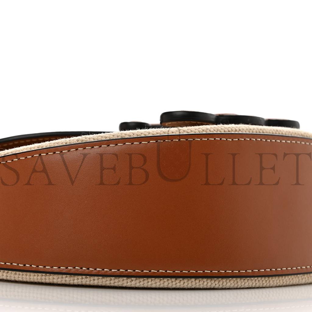 CELINE TEXTILE CALFSKIN TRIOMPHE BESACE NATURAL TAN (22*14*6cm) CELINE TEXTILE CALFSKIN TRIOMPHE BESACE NATURAL TAN (22*14*6cm)
