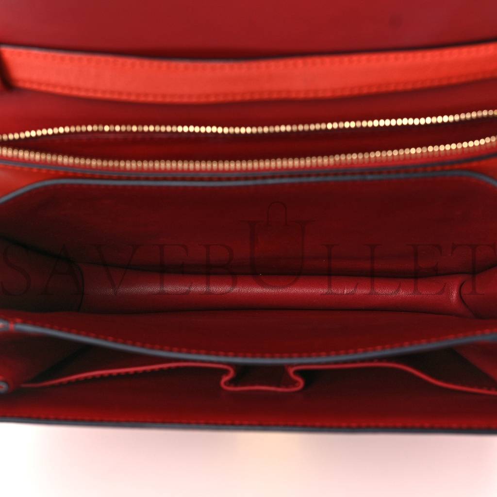 CELINE GOATSKIN MEDIUM CLASSIC BOX FLAP BAG CINNAMON (23*18*6cm) CELINE GOATSKIN MEDIUM CLASSIC BOX FLAP BAG CINNAMON (23*18*6cm)
