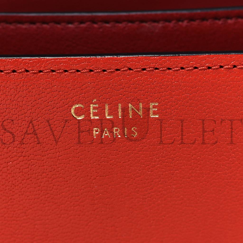 CELINE GOATSKIN MEDIUM CLASSIC BOX FLAP BAG CINNAMON (23*18*6cm) CELINE GOATSKIN MEDIUM CLASSIC BOX FLAP BAG CINNAMON (23*18*6cm)