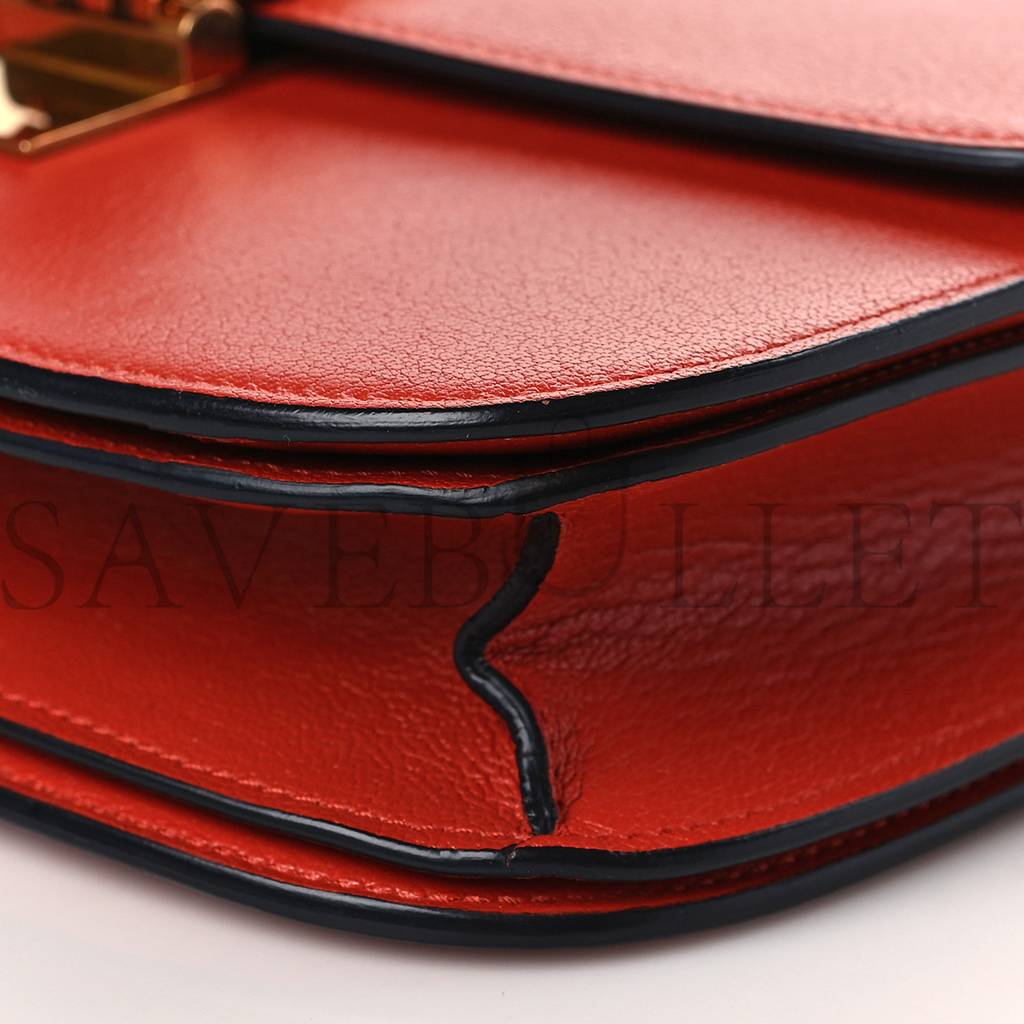 CELINE GOATSKIN MEDIUM CLASSIC BOX FLAP BAG CINNAMON (23*18*6cm) CELINE GOATSKIN MEDIUM CLASSIC BOX FLAP BAG CINNAMON (23*18*6cm)