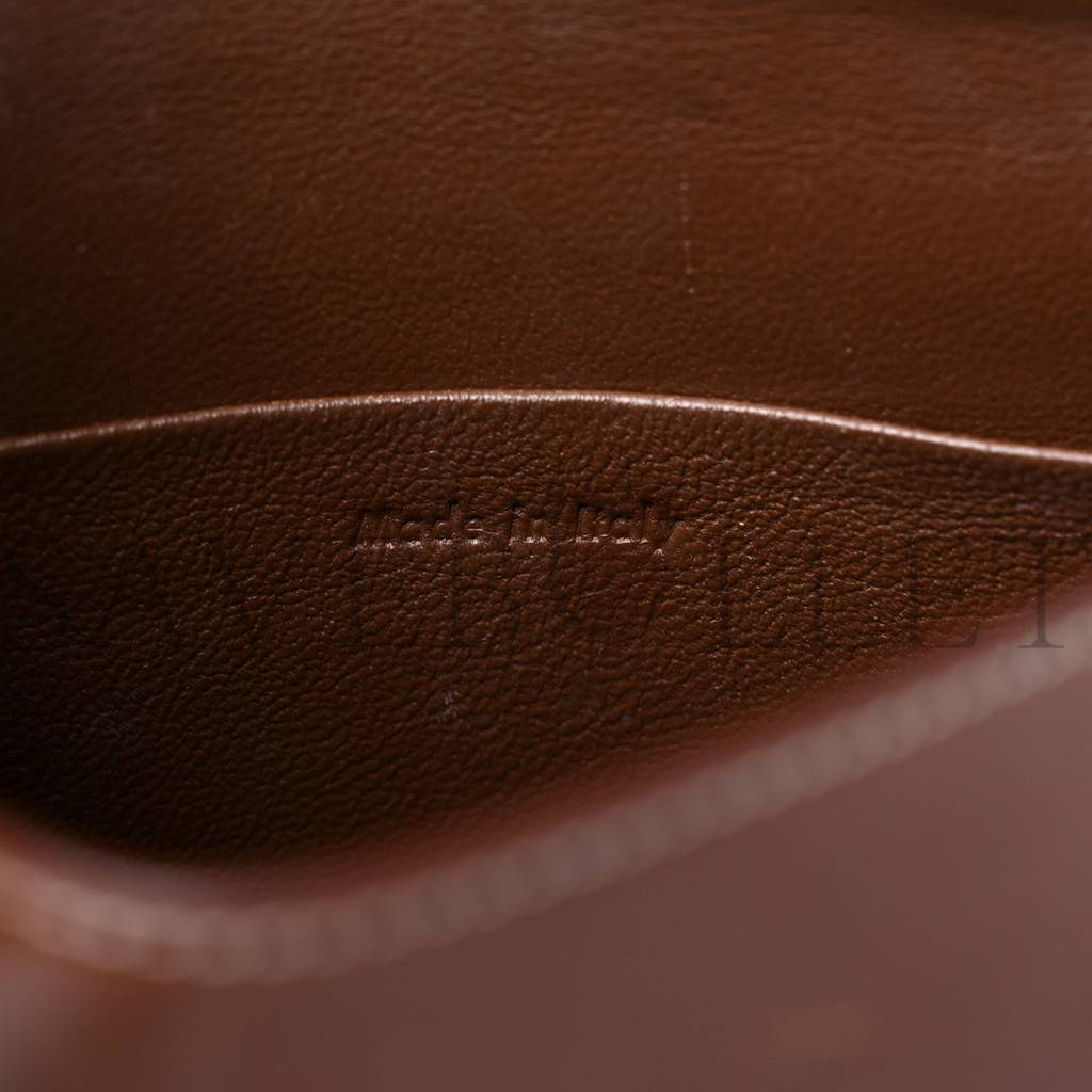 CELINE GLAZED CALFSKIN SMALL BI-COLOR TROTTEUR CHESTNUT (18*17*4cm) CELINE GLAZED CALFSKIN SMALL BI-COLOR TROTTEUR CHESTNUT (18*17*4cm)